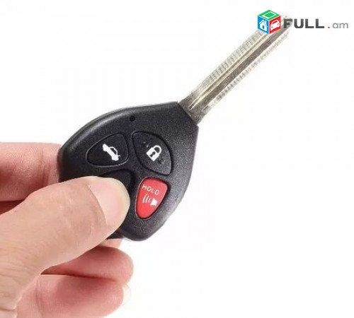 TOYOTA banali toyota Բանալիներ 4 Կոճակ (Լրիվ Նոր)