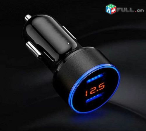 Meqenayi Dual USB Traynik Fast Charger 5V 3.1A LED Display