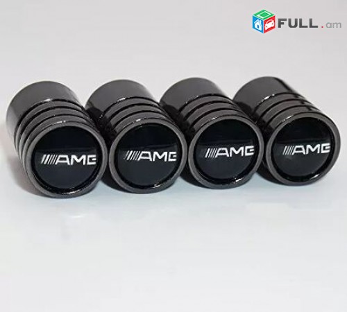 AMG logo Zalatnikner sev Mercedes Avtomeqenaneri Hamar 4 հատ