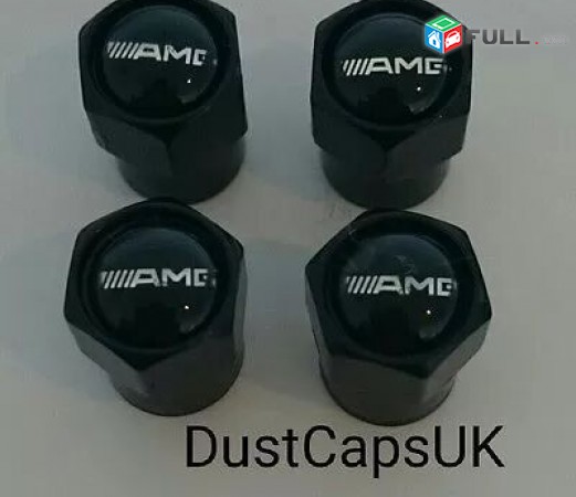 AMG logo Zalatnikner sev Mercedes Avtomeqenaneri Hamar 4 հատ