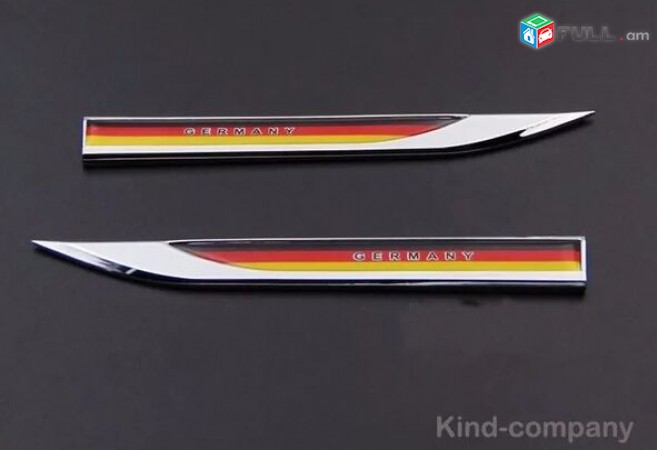 Germanakan emblem GERMAN Drosh Emblem (Գերմանական մեքենաների համար) 2 հատ