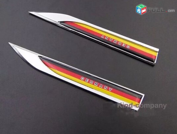 Germanakan emblem GERMAN Drosh Emblem (Գերմանական մեքենաների համար) 2 հատ