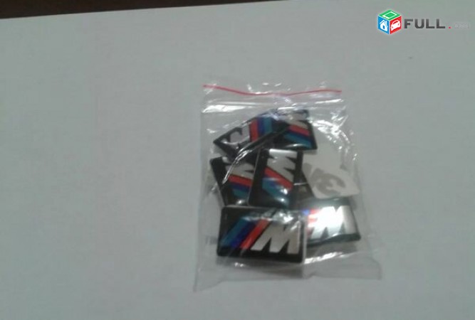 BMW Emblem M bmw nakleyka արտաքին և ներքին դեկորացիայի համար (ինքնակպչուն)