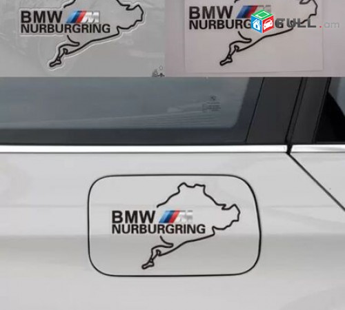 BMW nakleyka M Nurburgring BMW Qartez bmw tip bmw sticker m