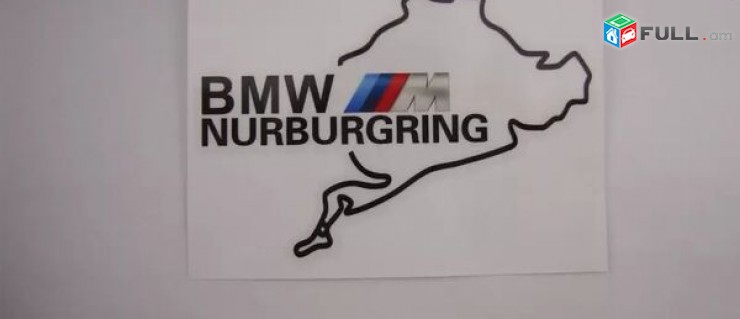 BMW nakleyka M Nurburgring BMW Qartez bmw tip bmw sticker m