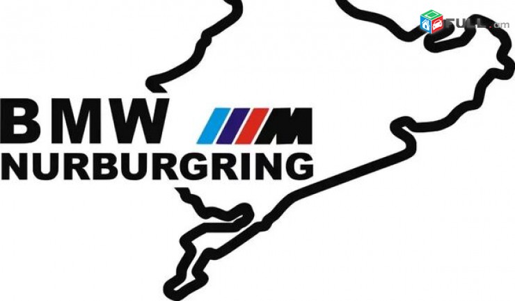 BMW nakleyka M Nurburgring BMW Qartez bmw tip bmw sticker m