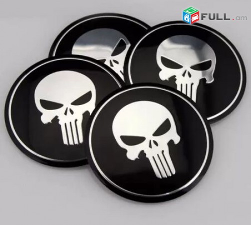 Punisher Gang nakleyka Bandaji Kalpaki Nakleyka (4Pcs) (65mm) բարձր որակ