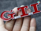 Gti emglem Volkswagen GTI Sport metaxakan Emblema (gti Logo) (բարձր որակ)