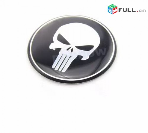Punisher BMW Emblem kapoti Bmw znak 82մմ (Նորույթ) (բարձր որակ)