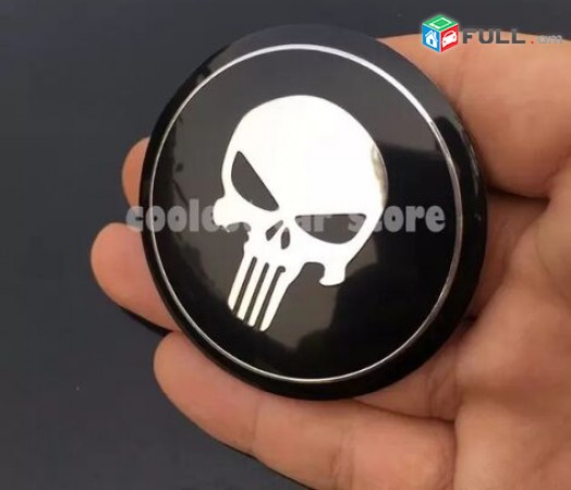 Punisher BMW Emblem kapoti Bmw znak 82մմ (Նորույթ) (բարձր որակ)