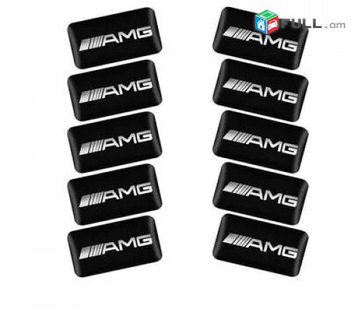 AMG Nakleyka Mercedes-Benzi Dekoraciayi Hamar (AMG Sticker Black)