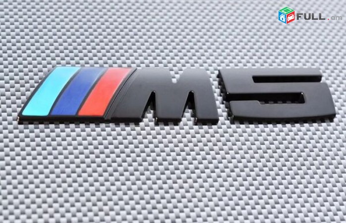 BMW Emblem M5 M3 BLACK (Metaxakan) logo (բարձր որակ)