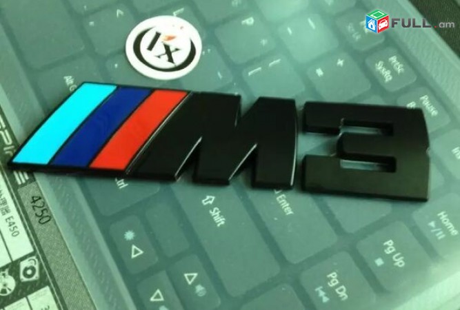 BMW Emblem M5 M3 BLACK (Metaxakan) logo (բարձր որակ)