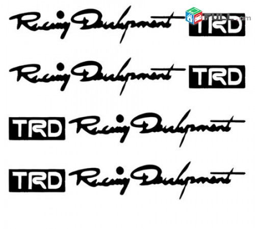 Meqenayi ruchkeqi nakleyka jradimackun Sport Racing Development TRD brnaki tip 4