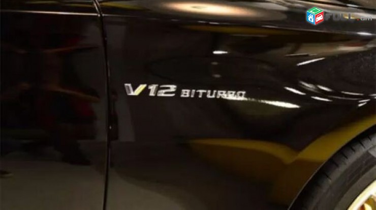 V12 BITURBO nikelic Emblem