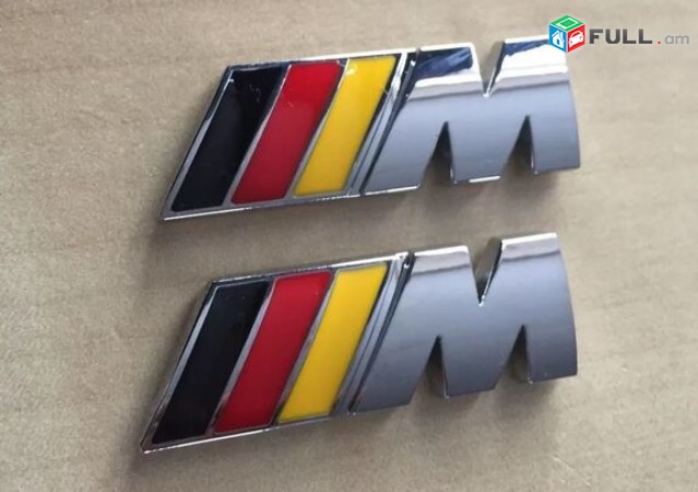 BMW M Germany Metaxakan Emblemaner Ablicovkayi u Bagajniki (Նորույթ)