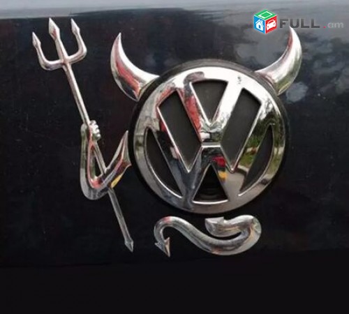 Avtoyi Logoi Demon nikelapat nakleyka meqenayi emblem