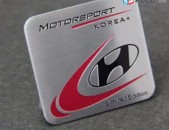 HYUNDAI Motorsport LIMITED EDITION Emblem (Սահմանափակ Թողարկում) (մետաղական)