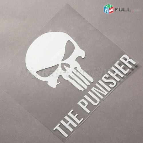 Ավտո Աքսեսուար THE PUNISHER Nakleyka Ավտո Սթայլ