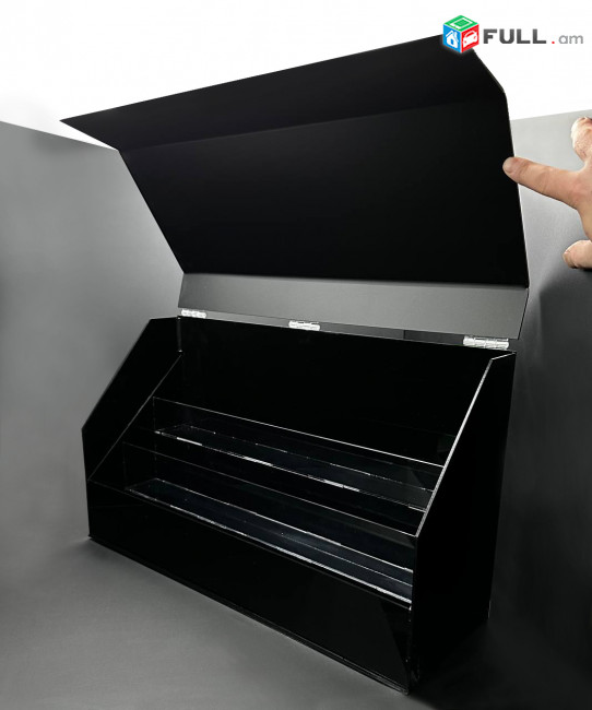 Տարաների վիտրինա-ստենդերի պատրաստում conteiner dispenser vitrina stand