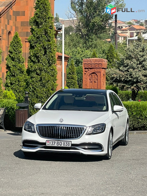 LuxCar Mercedes  S class W222 Maybach Prakat Վարձով Прокат Vardzov Harsanekan meqenaner varordov