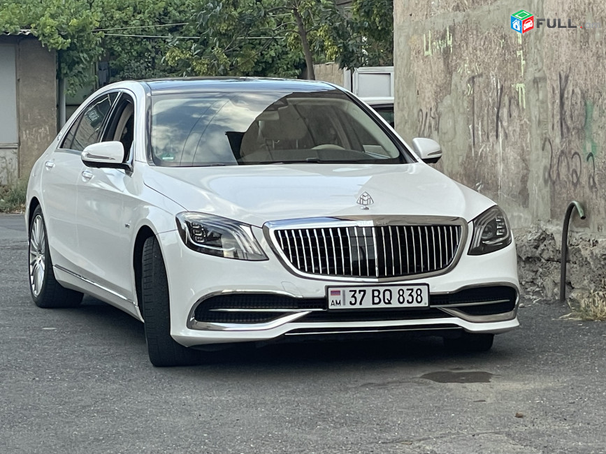 LuxCar Mercedes  S class W222 Maybach Prakat Վարձով Прокат Vardzov Harsanekan meqenaner varordov