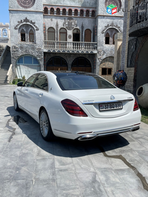 LuxCar Mercedes  S class W222 Maybach Prakat Վարձով Прокат Vardzov Harsanekan meqenaner varordov