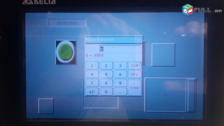 HMI display PLC