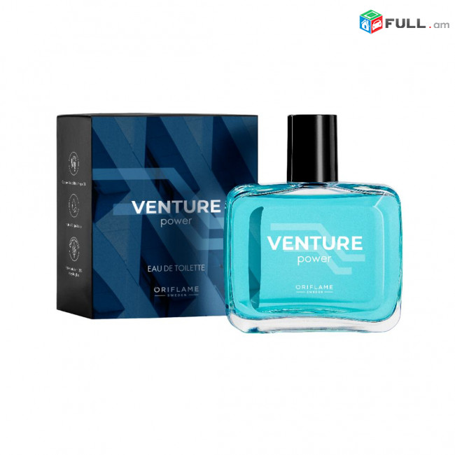 Oriflame հարդարաջուր Venture Power 