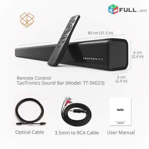 Soundbar, Tnayin Kinotatron, Bardzraxos, Barcraxos, Bluetooth, Akustika, Dinamik