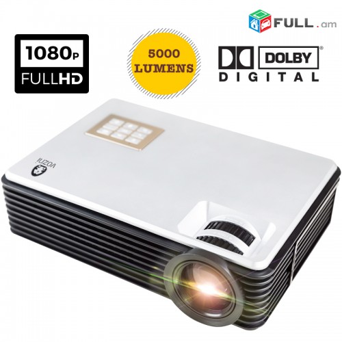 NATIVE FULL HD Video Projector 5000 Lumens OFFICE Praektr, Proffesional, Proektor