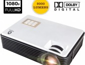 NATIVE FULL HD Video Projector 5000 Lumens OFFICE Praektr, Proffesional, Proektor