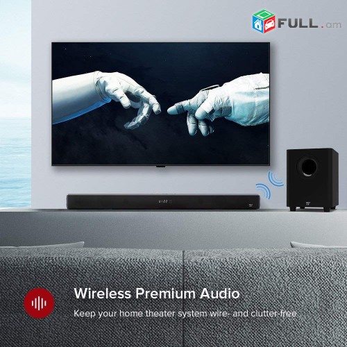 Sound Bar 120W 2.1 Subwoofer SoundBar Tnayin Kinotatron, Dinamik, Akustika, Bufer