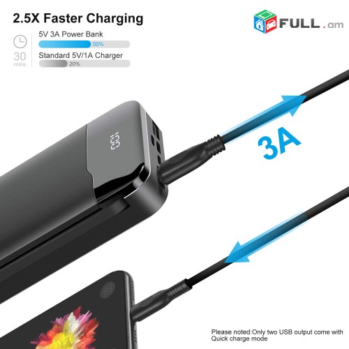 Power Bank 20.000mAh, Zaryadchnik, Pover Bank, PoverBank, PowerBank, Type C