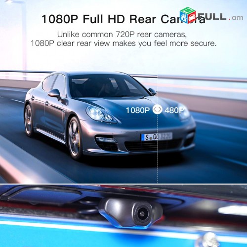 4K Dash Cam, GPS, Video Registrator, Registratr, Kamera, Camera, Tesaxcik, WiFi