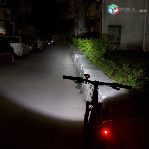 2400Lum Hecanivi Luis, Batare, Prajektr, Luys, Hetsanivi, Fanar, Bicycle Light Bike Lus