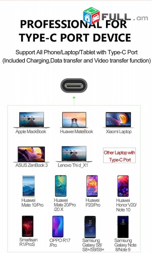 USB C HUB,USB C 10 in 1 Type C to VGA HDMI USB 3 TF SD LAN AUX TypeC