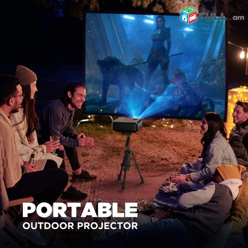 WiFi Projector Proektor Praektr Praektor 4000Lum LED պրոյեկտր Проектор iOS Android