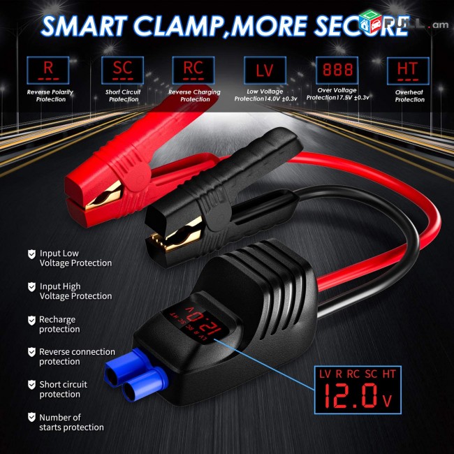 Car Jump Starter Peak Avtoi Starter Peremishka Akumuliator Martkoc Akumliyatr PowerBank