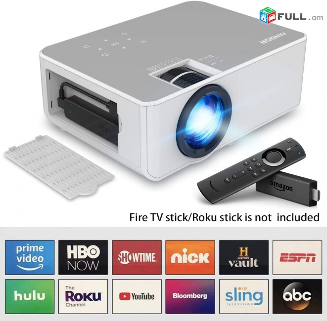 LED WiFi Video Projector Praektr Proektor FULL HD VideoProjector Proektor iOS Android