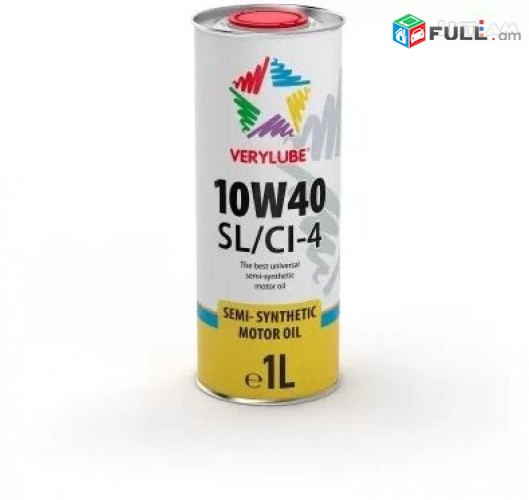 Xado Very Lube 10W-40 Sl / CI-4 բարձրորակ շարժիչի  yux jux յուղ 1 լիտր