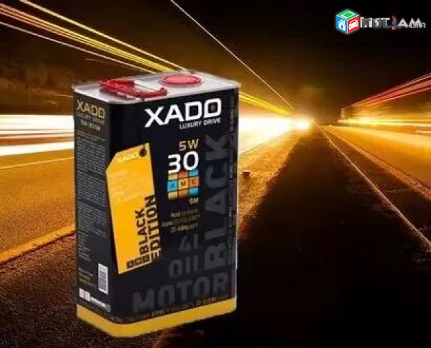 Black edition 5w30 sm / cf XADO պրեմիում դասի յուղ Avtoyux yux 