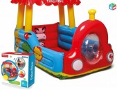 Փչովի գնացք մանեժ " Fisher-price Bestway " 25 գնդակով