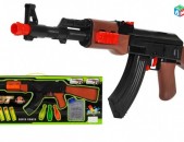 Ինքնաձիգ AK 47, սպունգից փամփուշտներով և օրբիզներով