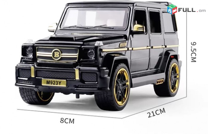 Մեծ Կոլեկցիոն մեքենա Mercedes Benz G Brabus 1 / 24