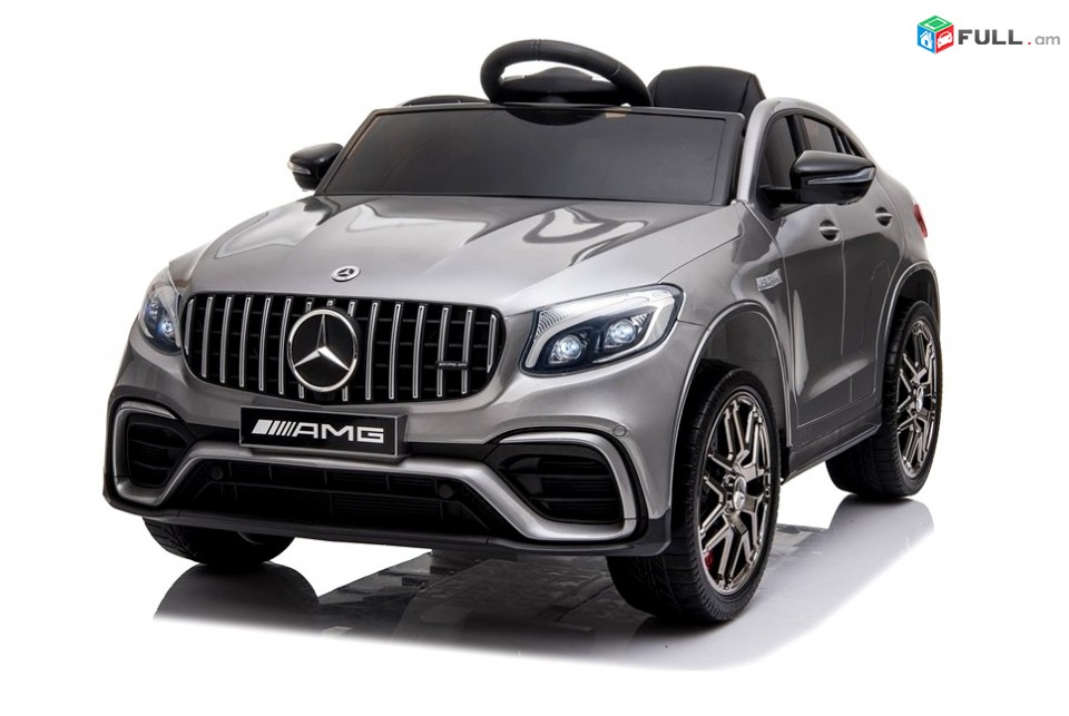 Էլեկտրական լիցենզիոն մեքենա Mercedes Benz GLC 63 AMG ներկված meqena 12v