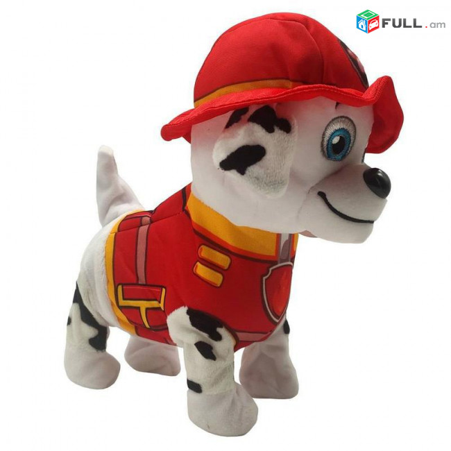 Քայլող ինտերակտիվ շնիկ PAW patrol, Мягкая интерактивная игрушка Щенячий патруль