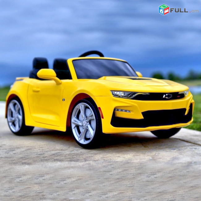 Էլեկտրական լիցենզիոն մեքենա Chevrolet Camaro, mankakan meqena elektrakan, детская машина