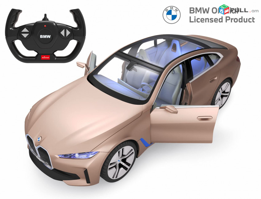 Հեռակառավարվող պուլտով լիցենզիոն մեքենա BMW i4, 1/14