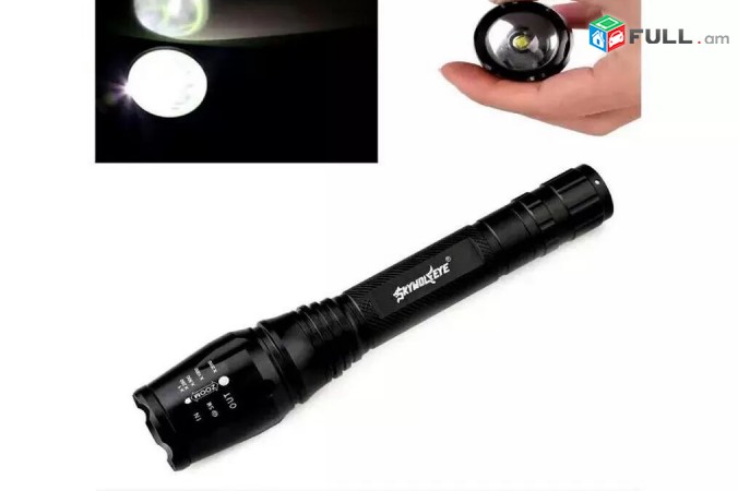 2019 Model, 2x18650 Battery, 8000 Lumen Sev LED Lapter Cree XM-L T6